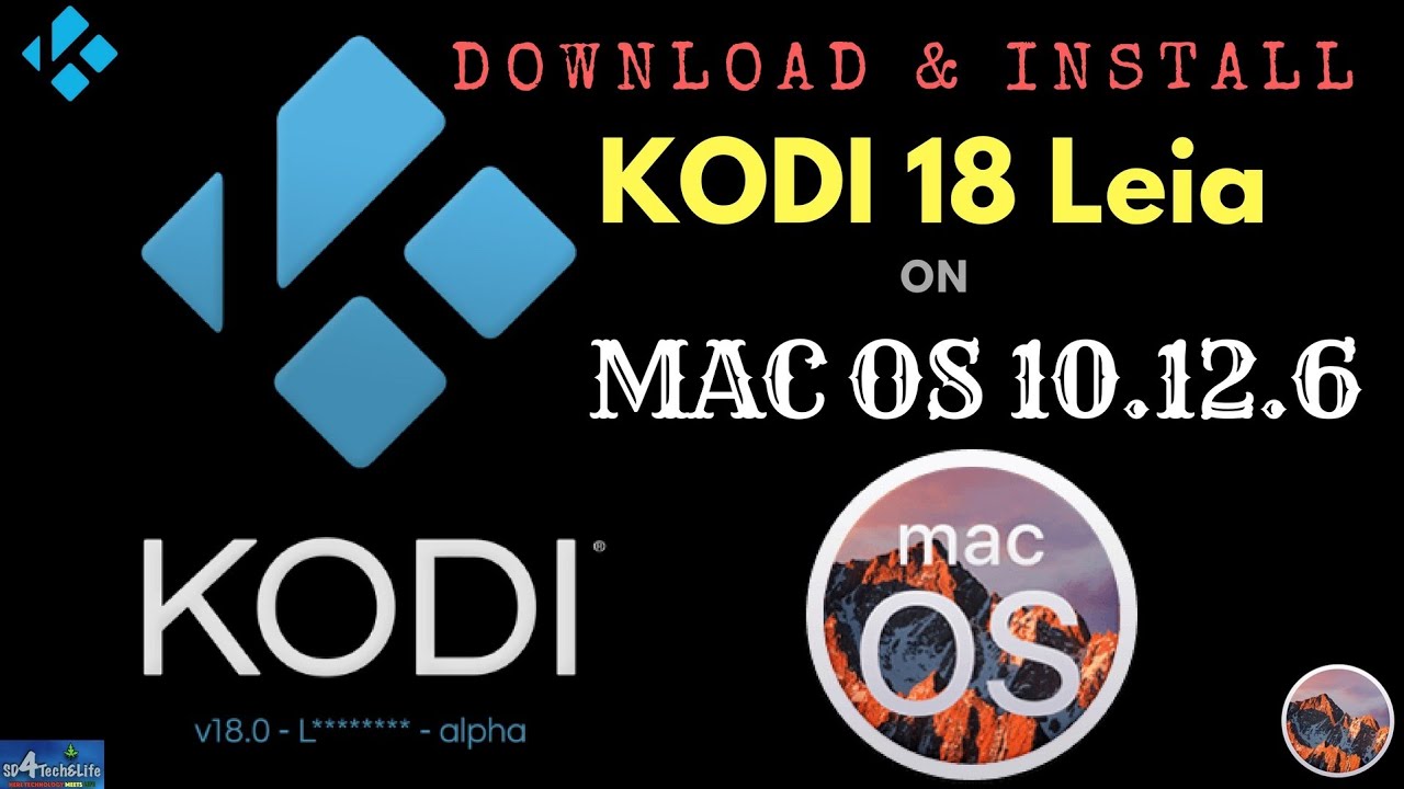 kodi 17.6 for mac 10.9.5
